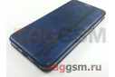 Сумка футляр-книга для Samsung A11 / A115 Galaxy A11 (2020) (экокожа, с силиконовым креплением, на магните, синяя (PREMIUM Line)) Faison