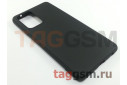 Задняя накладка для Samsung A52 / A525F Galaxy A52 (2021) (силикон, матовая, черная (Soft Matte)) Faison