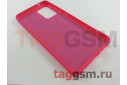 Задняя накладка для Samsung A52 / A525F Galaxy A52 (2021) (силикон, матовая, розовая)