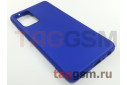 Задняя накладка для Samsung A52 / A525F Galaxy A52 (2021) (силикон, матовая, синяя)
