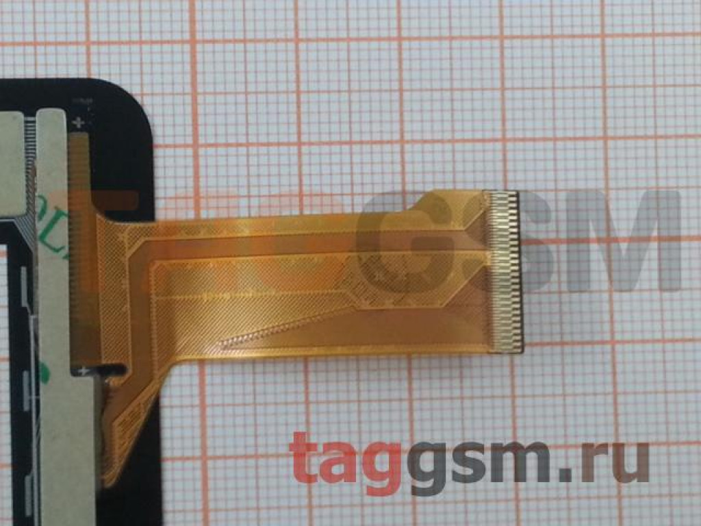 Тачскрин для Digma Optima 10 X702 4G (TS1228PL) (XHSNM1010401B V0) (245*166)  (черный)