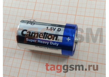 Элементы питания R20-2BL (батарейка,1.5В) Camelion Blue