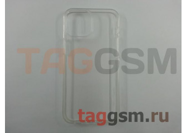 Задняя накладка для iPhone 13 mini (силикон, прозрачная) Borofone