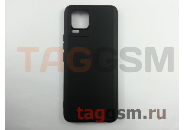 Задняя накладка для Realme 8 / 8Pro (силикон, черная (Full TPU Case))