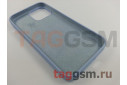 Задняя накладка для iPhone 13 Pro Max (силикон, небесно-голубая (Full Case))