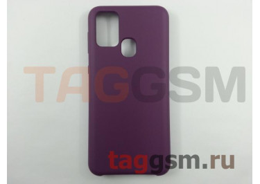Задняя накладка для Samsung M31 / M315 Galaxy M31 (силикон, темно-фиолетовая), ориг