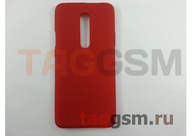 Задняя накладка для OnePlus 7 Pro (силикон, красная), ориг