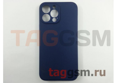 Задняя накладка для iPhone 13 Pro Max (силикон, синяя) Baseus