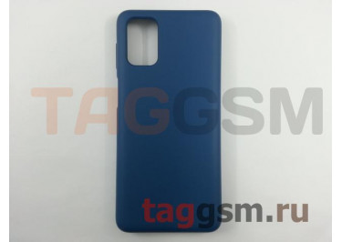 Задняя накладка для Samsung M31s / M317 Galaxy M31s (силикон, синяя), ориг