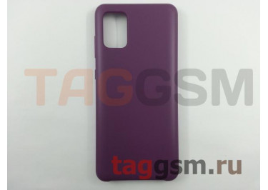 Задняя накладка для Samsung A31 / A315 Galaxy A31 (2020) (силикон, темно-фиолетовая), ориг