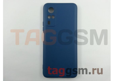 Задняя накладка для Vivo Y31 (силикон, синяя (Full TPU Case))