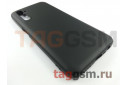Задняя накладка для Realme 6  (силикон, черная (Full TPU Case))