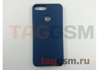 Задняя накладка для Huawei Honor 9 Lite (силикон, синий кобальт), ориг