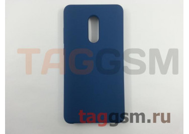 Задняя накладка для Xiaomi Redmi Note 4 / Redmi Note 4X (силикон, синий кобальт), ориг
