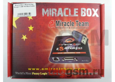 Miracle Box + Miracle Key Dongle + UMF All Boot Cable
