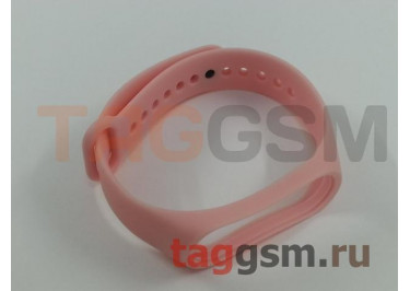 Браслет для Xiaomi Mi Band 3 / 4 (Strap AA) (светло-розовый)