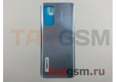 Задняя крышка для Xiaomi Mi 10T / Mi 10T Pro (серебро)