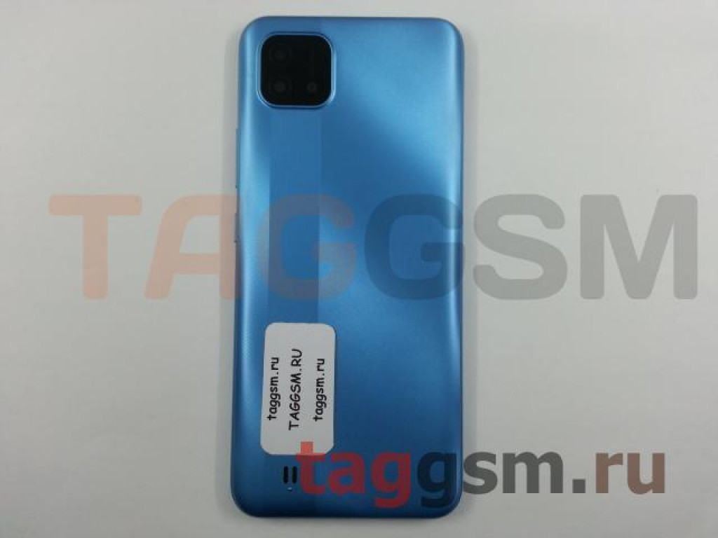 Задняя крышка для Realme C11 (2021) (синий)