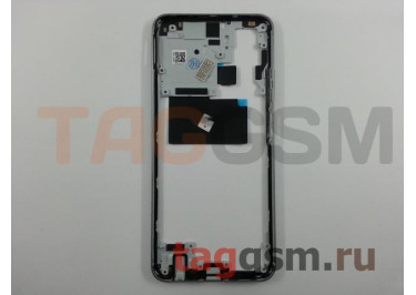 Средняя часть корпуса для Xiaomi Redmi Note 10 4G / Note 10S (серебро)