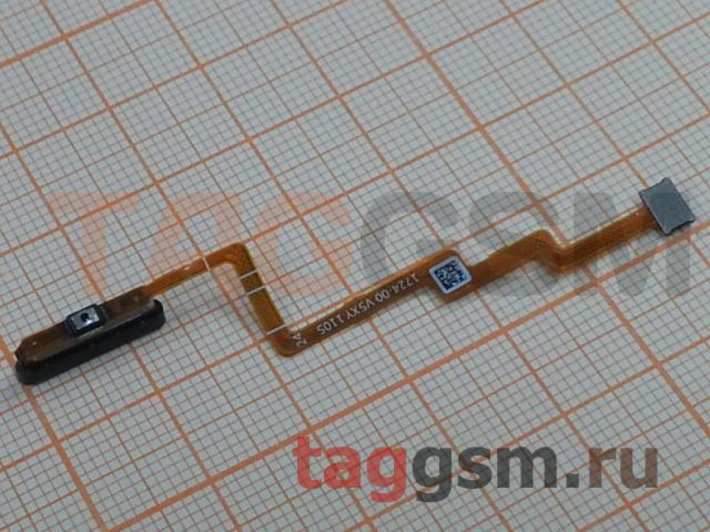 Шлейф для Xiaomi Poco F3 + кнопка включения + сканер отпечатка пальца ...