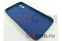 Задняя накладка для iPhone 11 (силикон, с защитой камеры, синий космос (Full Case))