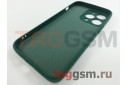 Задняя накладка для iPhone 13 Pro (силикон, с защитой камеры, зеленая (Full Case))