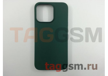 Задняя накладка для iPhone 13 Pro (силикон, матовая, сосновый лес (Full Case))