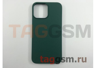 Задняя накладка для iPhone 13 Pro Max (силикон, матовая, сосновый лес (Full Case))
