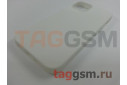 Задняя накладка для iPhone 13 (силикон, матовая, белая (Full Case))