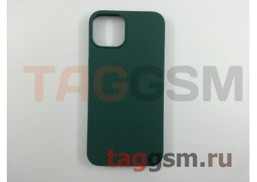 Задняя накладка для iPhone 13 (силикон, матовая, сосновый лес (Full Case))