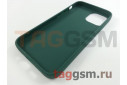Задняя накладка для iPhone 13 mini (силикон, матовая, сосновый лес (Full Case))