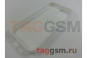Задняя накладка для iPhone 13 mini (силикон, матовая, белая (Full Case))