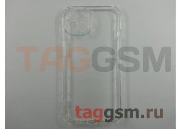 Задняя накладка для iPhone 13 (силикон, с усиленной защитой камеры, прозрачная (Full TPU Case))