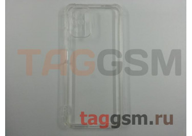 Задняя накладка для Xiaomi Redmi Note 10 / 10S 4G (силикон, с защитой камеры, прозрачная (Full TPU Case)) Armor series