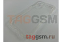 Задняя накладка для iPhone 13 (силикон, с защитой камеры, прозрачная (Full TPU Case)) Armor series