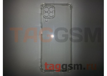 Задняя накладка для Samsung A22 / A225 Galaxy A22 (2021) (силикон, с защитой камеры, прозрачная (Full TPU Case)) Armor series