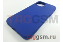 Задняя накладка для iPhone 12 / 12 Pro (силикон, синяя (Full Case)) Xivi