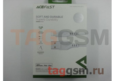 Кабель USB - Lightning (в коробке) белый 1.2м, ACEFAST (C3-02)