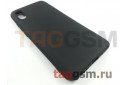 Задняя накладка для Xiaomi Redmi 9A (силикон, черная (Full Case))