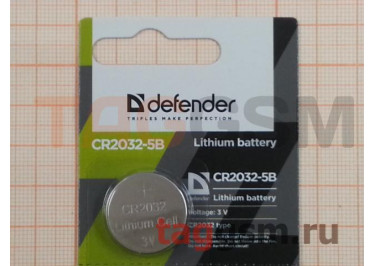 Спецэлемент CR2032-5BL (батарейка Li, 3V) Defender