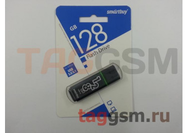 Флеш-накопитель 128Gb SmartBuy Glossy Dark Grey USB 3.0
