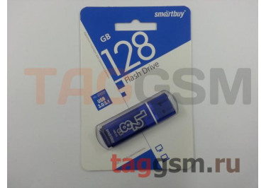 Флеш-накопитель 128Gb SmartBuy Glossy Dark Blue USB 3.0