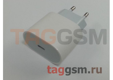СЗУ для iPhone / iPad 3000mA 20W USB-PD (Type-C) 3.0 / QC4.0 (DC5V / 3A, DC9V / 2A), белый (в коробке)