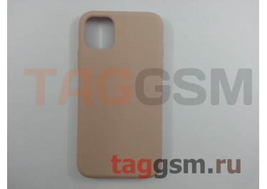 Задняя накладка для iPhone 11 (силикон, розовый песок (Full Case))