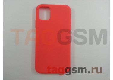 Задняя накладка для iPhone 11 (силикон, скарлет (Full Case))