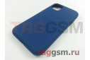 Задняя накладка для iPhone 11 (силикон, синий кобальт (Full Case))