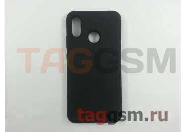Задняя накладка для Huawei P20 Lite (силикон, черная (Full Case)), ориг