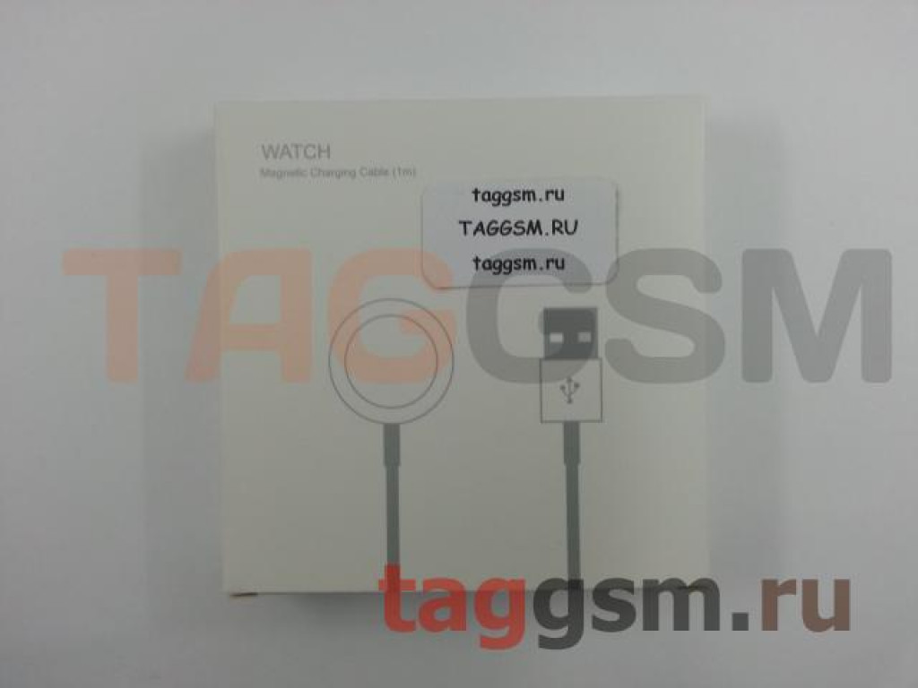 Беспроводное зарядное устройство для Apple Watch Magnetic (белый) A1570