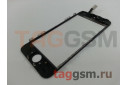 Тачскрин для iPhone 5S+ OCA + рамка (черный), AAA