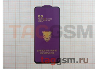 Пленка / стекло на дисплей для XIAOMI Redmi 10 / Note 10T / Note 10 5G / Poco M3 Pro 5G (Gorilla Glass) 9D (черный) OG PREMIUM, техпак
